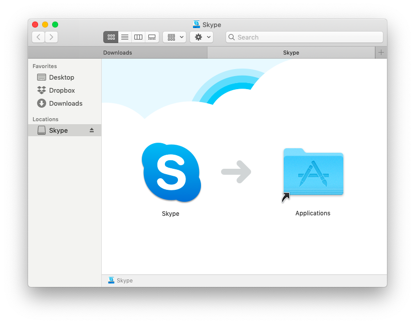 control screen skype for business mac
